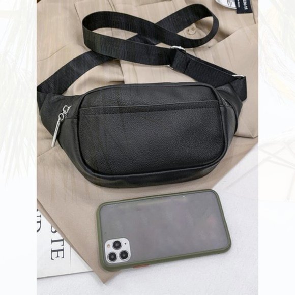 New Waterproof Waist Bag Black 126 - Picture 3 of 4